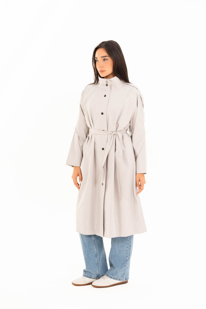 Vera Trench Coat - Cream