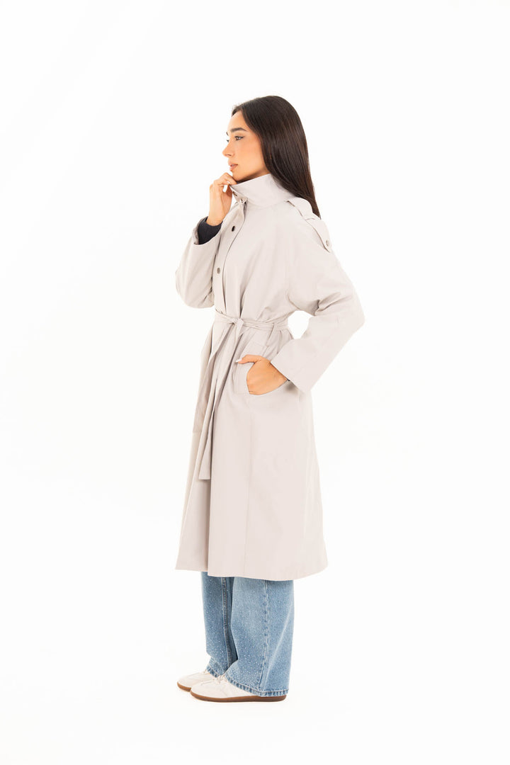Vera Trench Coat - Cream
