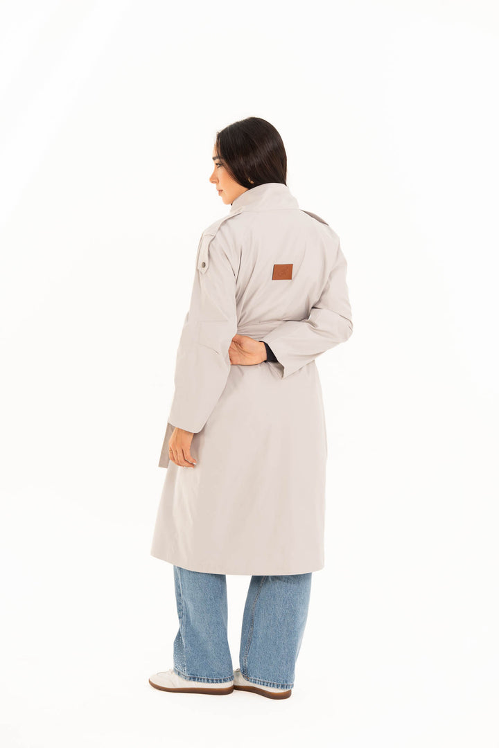 Vera Trench Coat - Cream