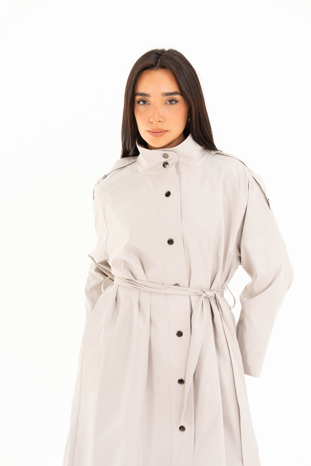 Vera Trench Coat - Cream