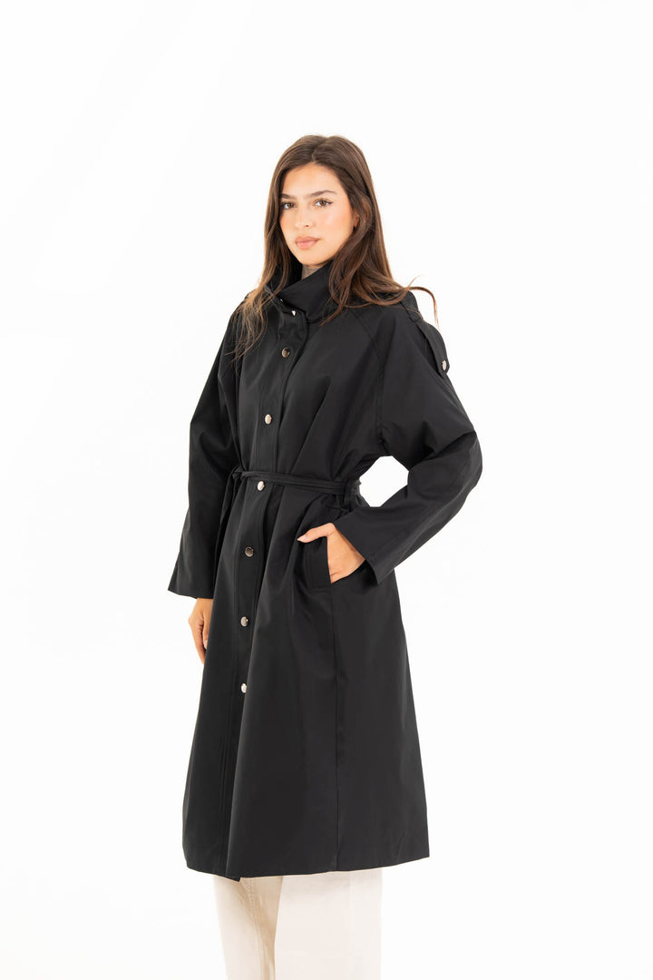 Vera Trench Coat - Black