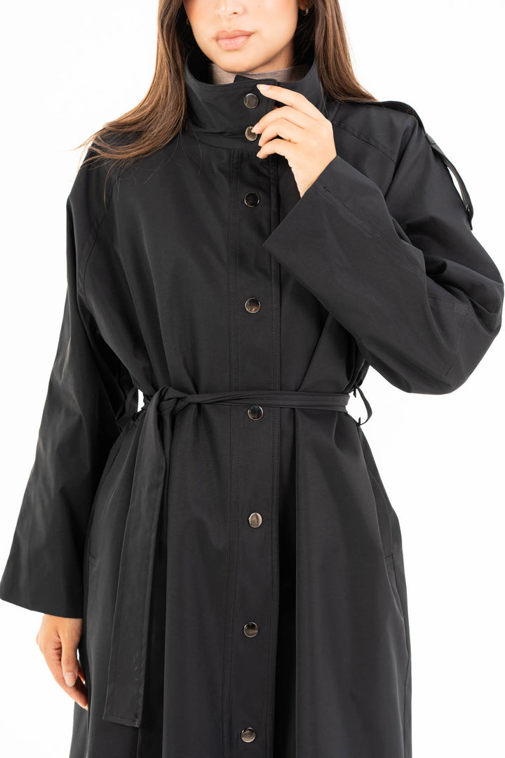 Vera Trench Coat - Black