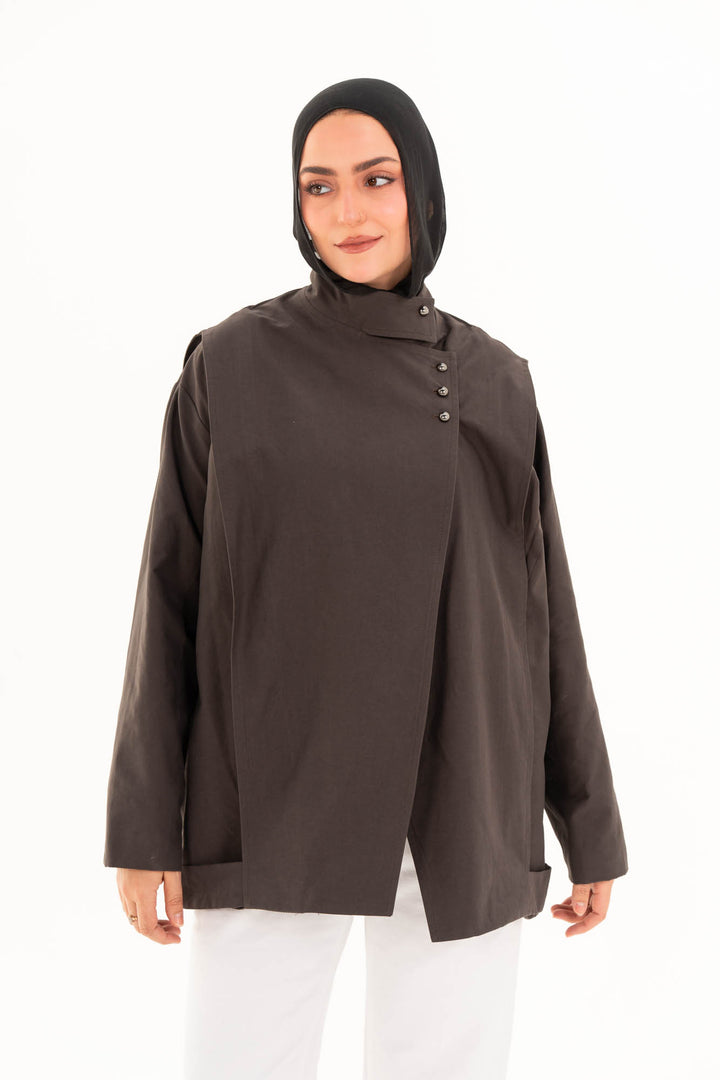 Lyra Jacket - Dark Brown