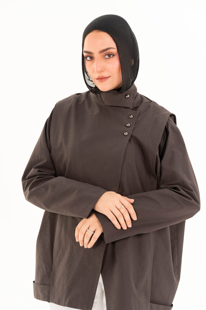 Lyra Jacket - Dark Brown