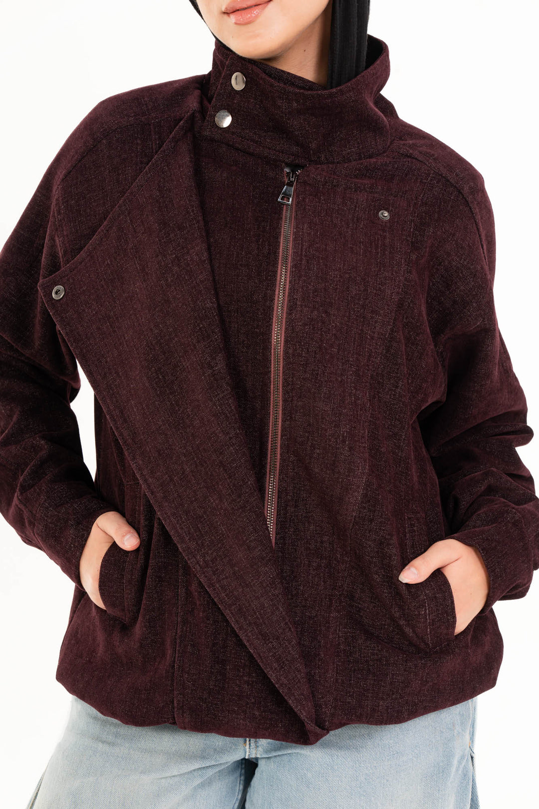 Alma Jacket - Burgundy