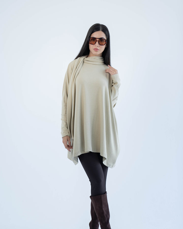 Soft triko top- Biege