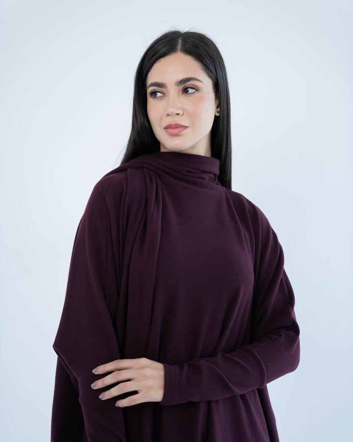 Soft triko top- Dark Red