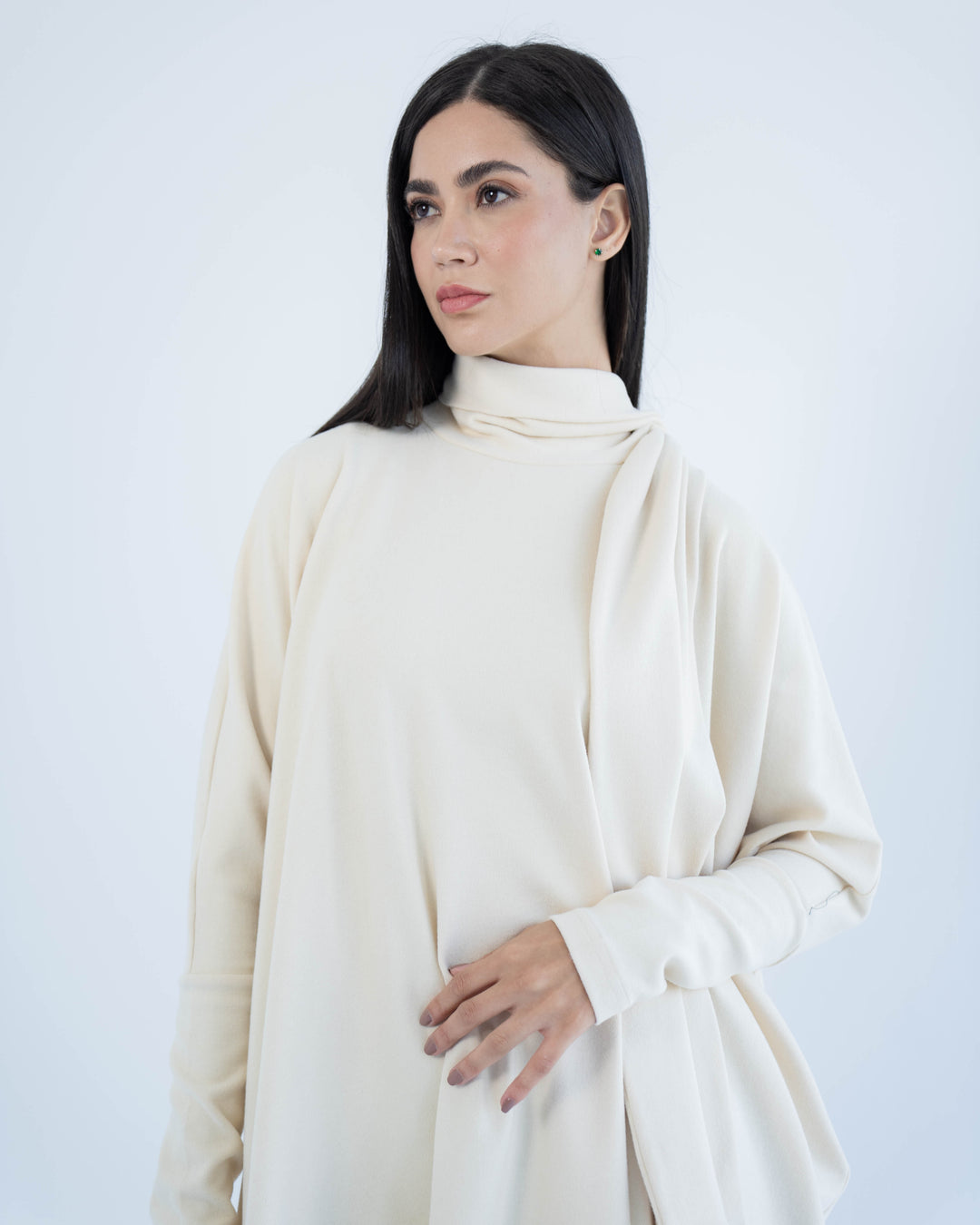 Soft triko top- Offwhite