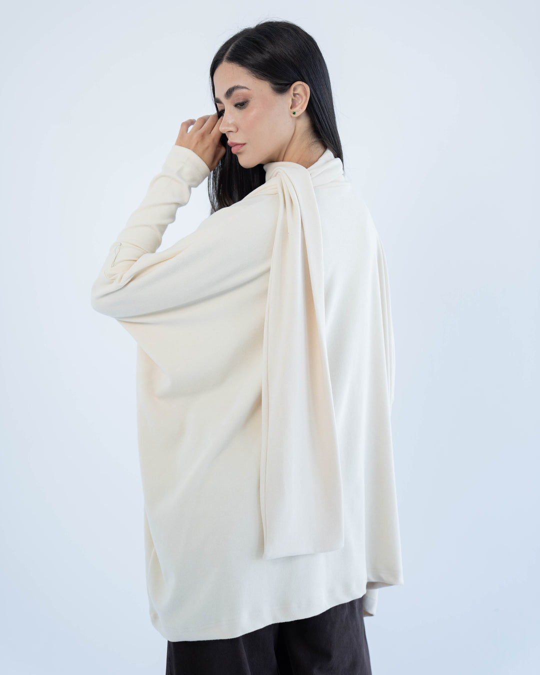 Soft triko top- Offwhite