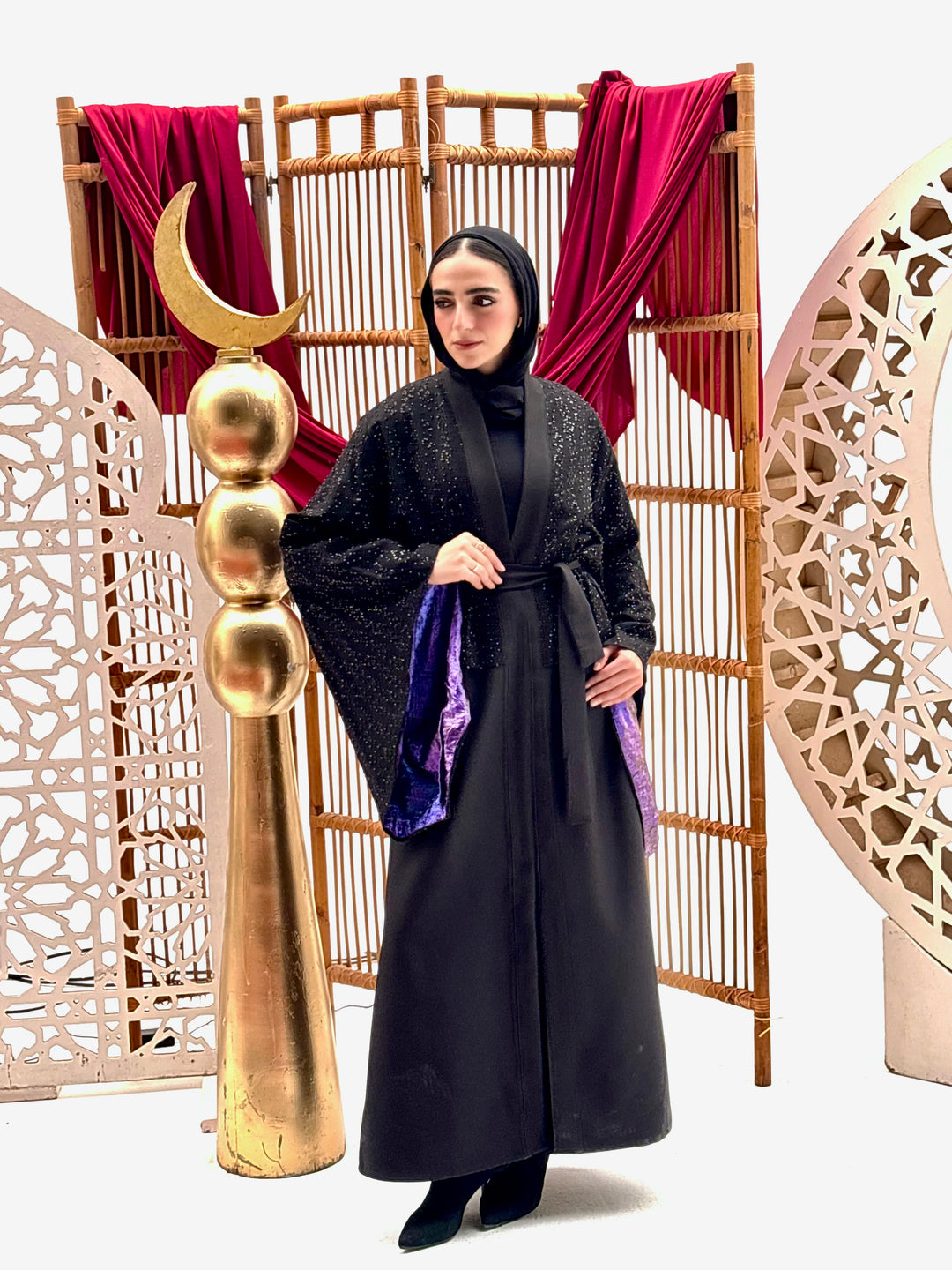 Shimmering Lavender kimono