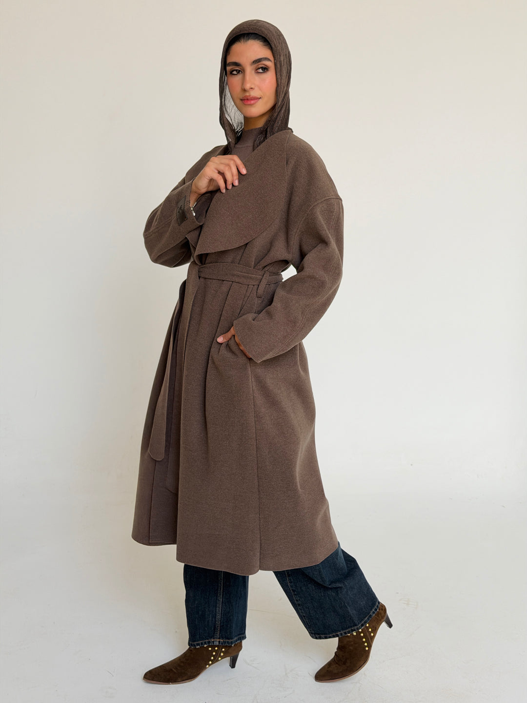 Gokh long coat - cafe