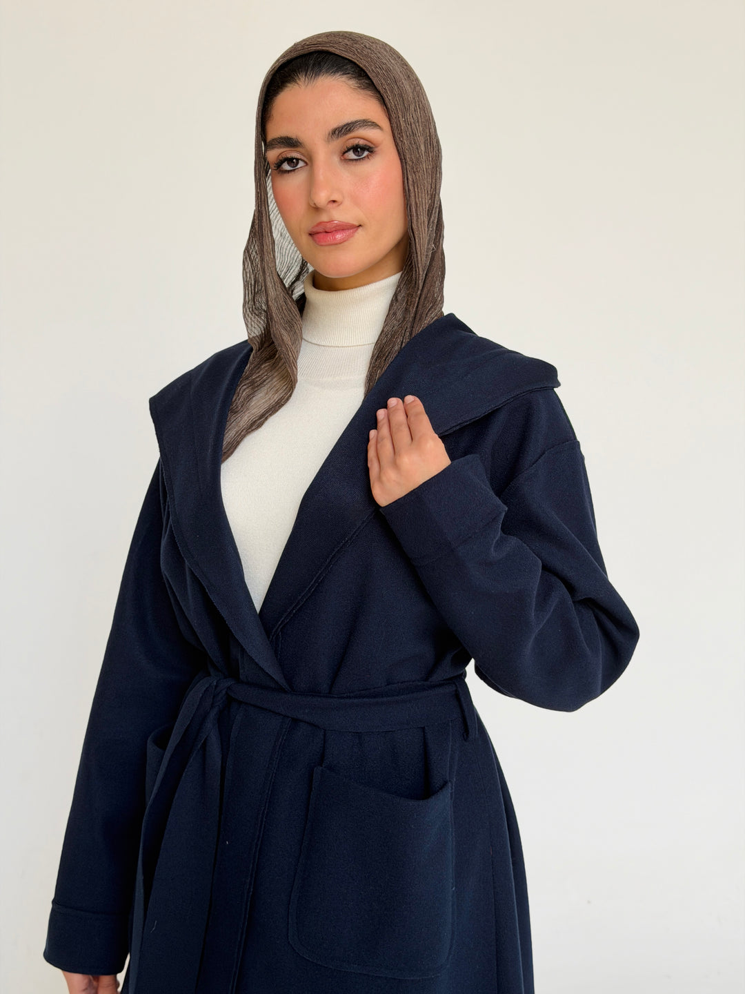 Gokh twisted kimono - Dark blue