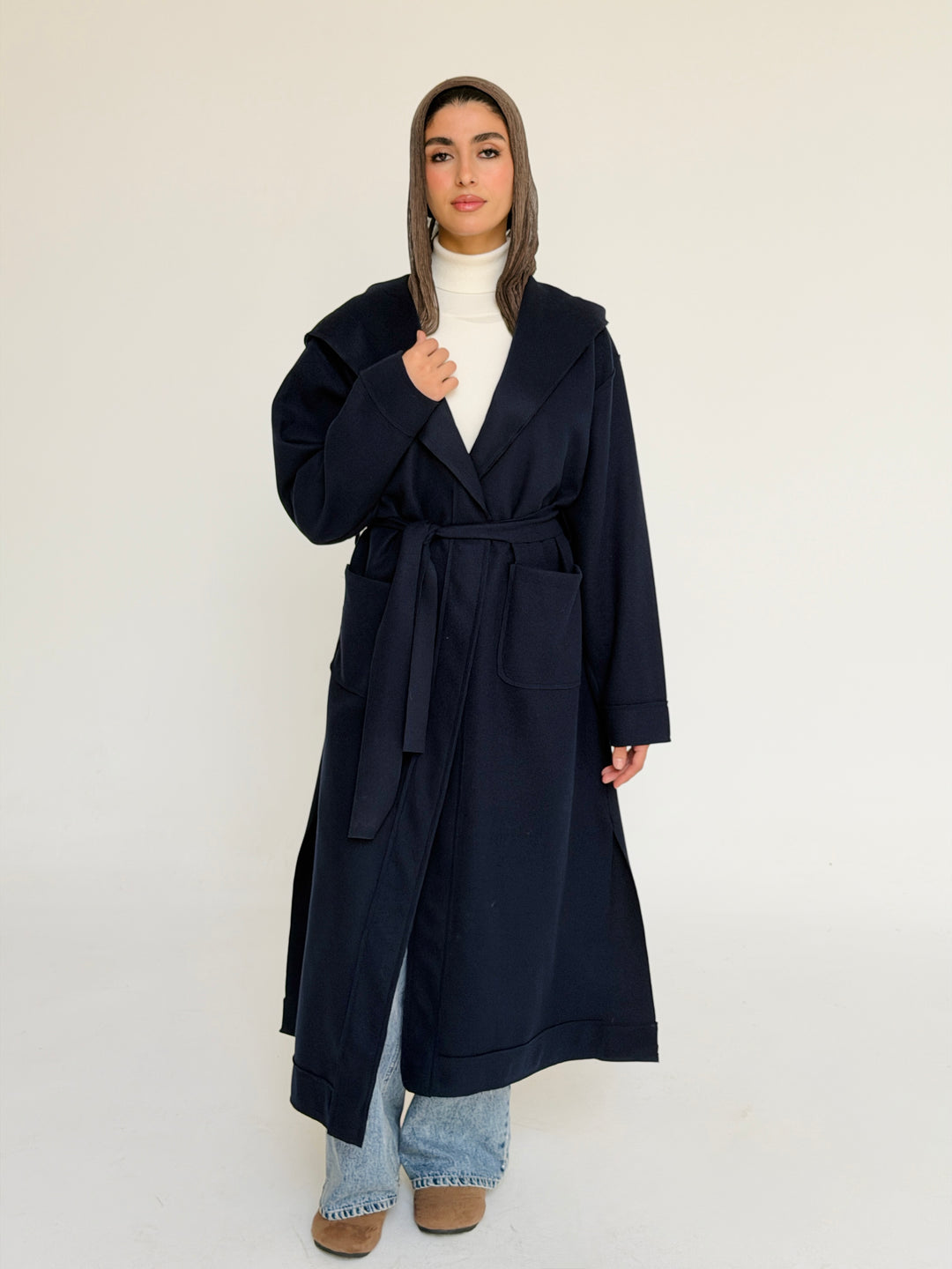 Gokh twisted kimono - Dark blue