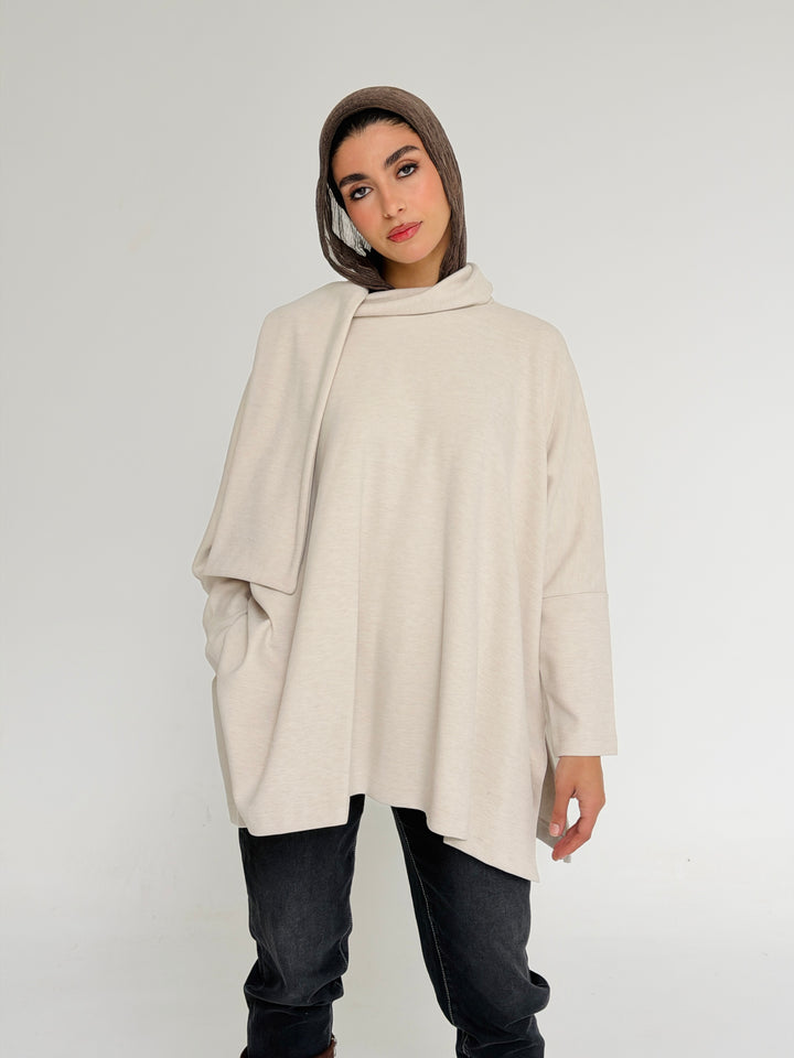 Shall triko top - offwhite