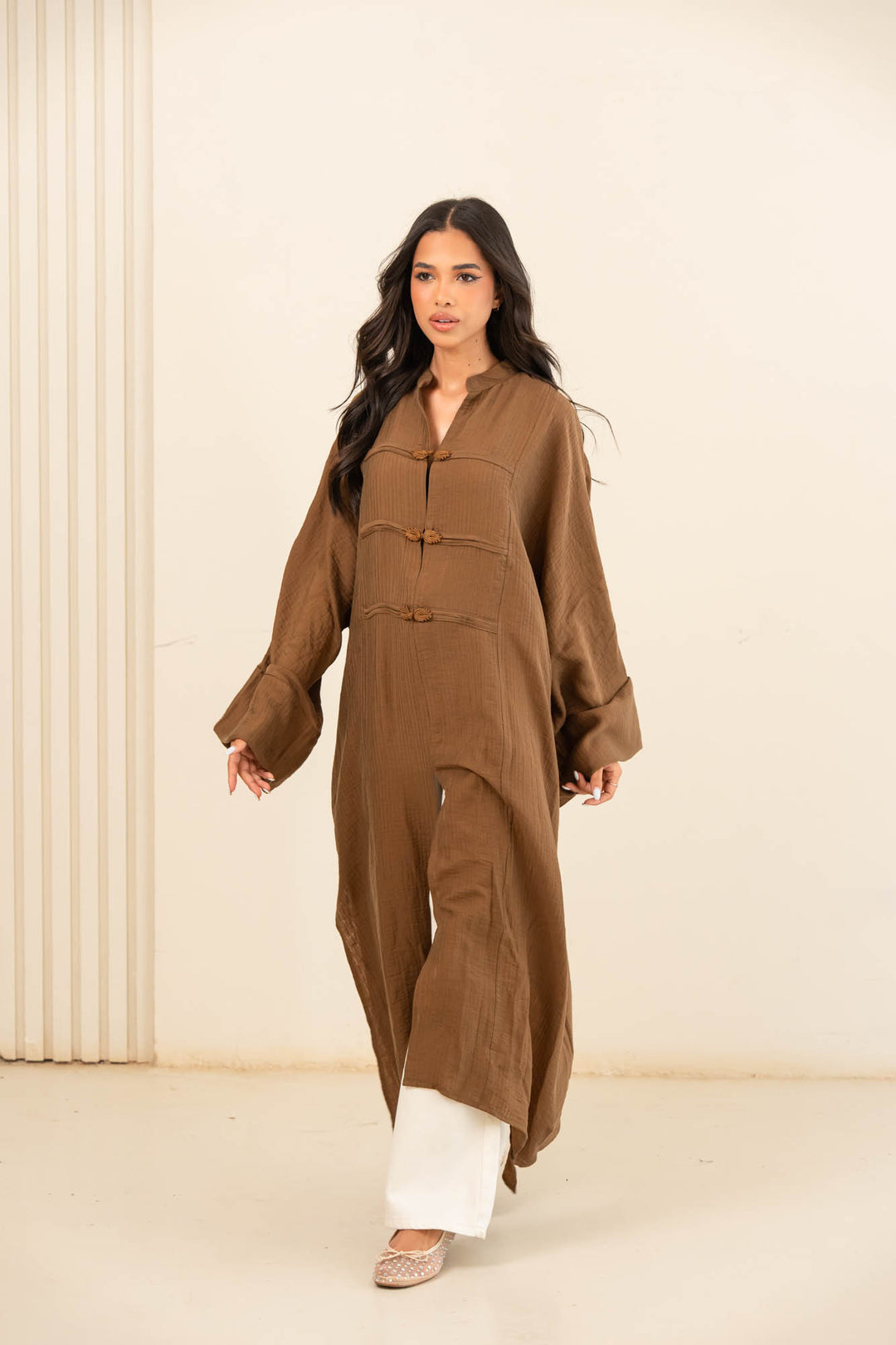 Minimal dress - Cumin
