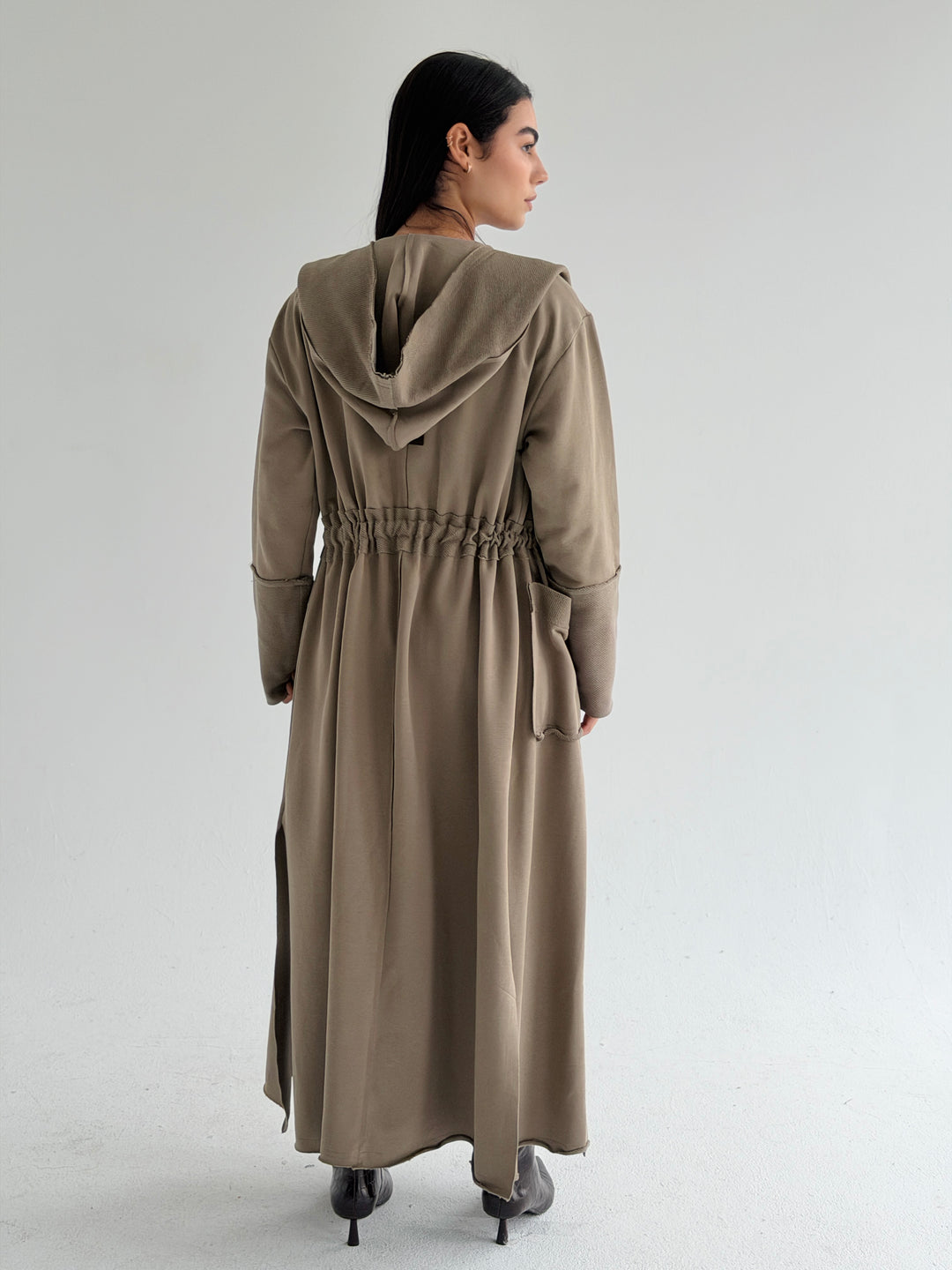 twisted kimono - biege