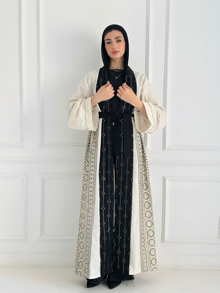 Eternal Black Kaftan