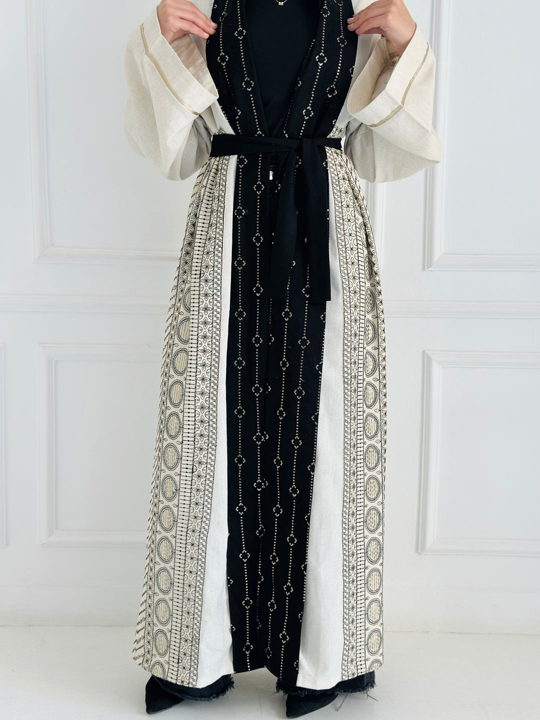 Eternal Black Kaftan