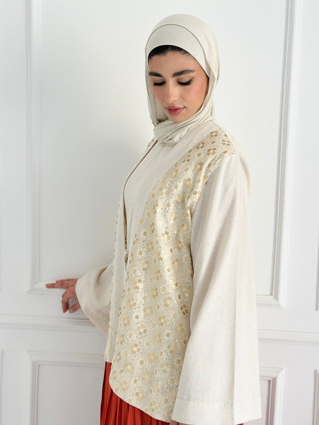 Sunset kimono orange