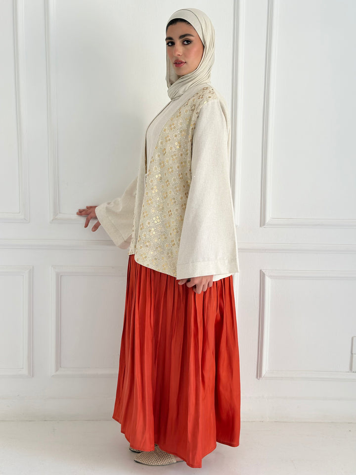 Sunset kimono orange