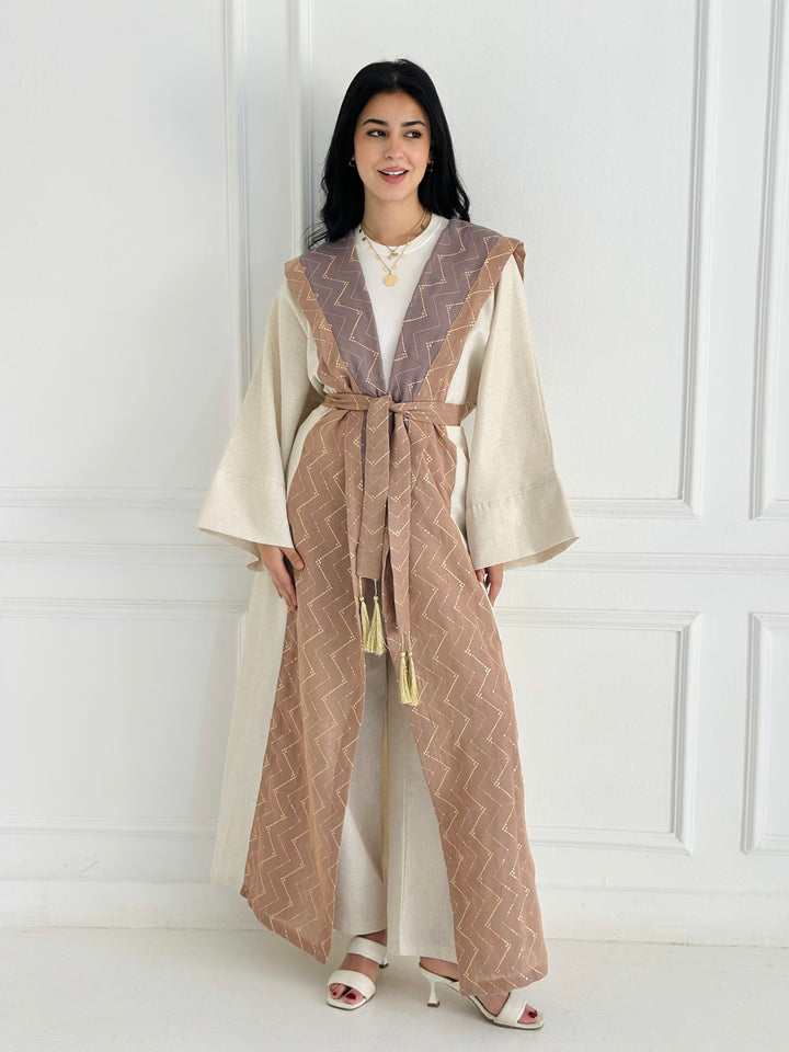 twilight mirage kimono pink