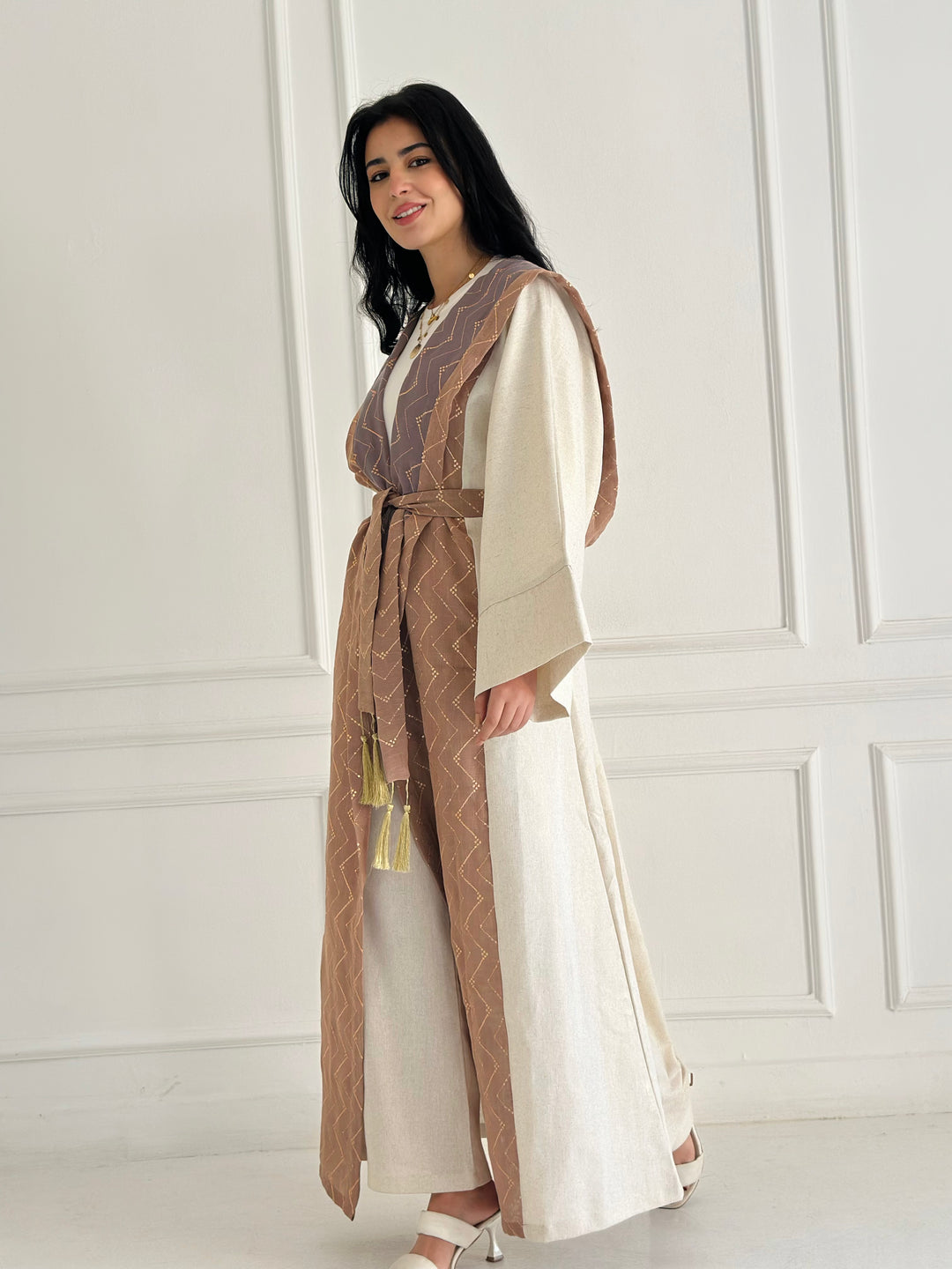 twilight mirage kimono pink