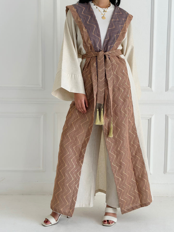 twilight mirage kimono pink