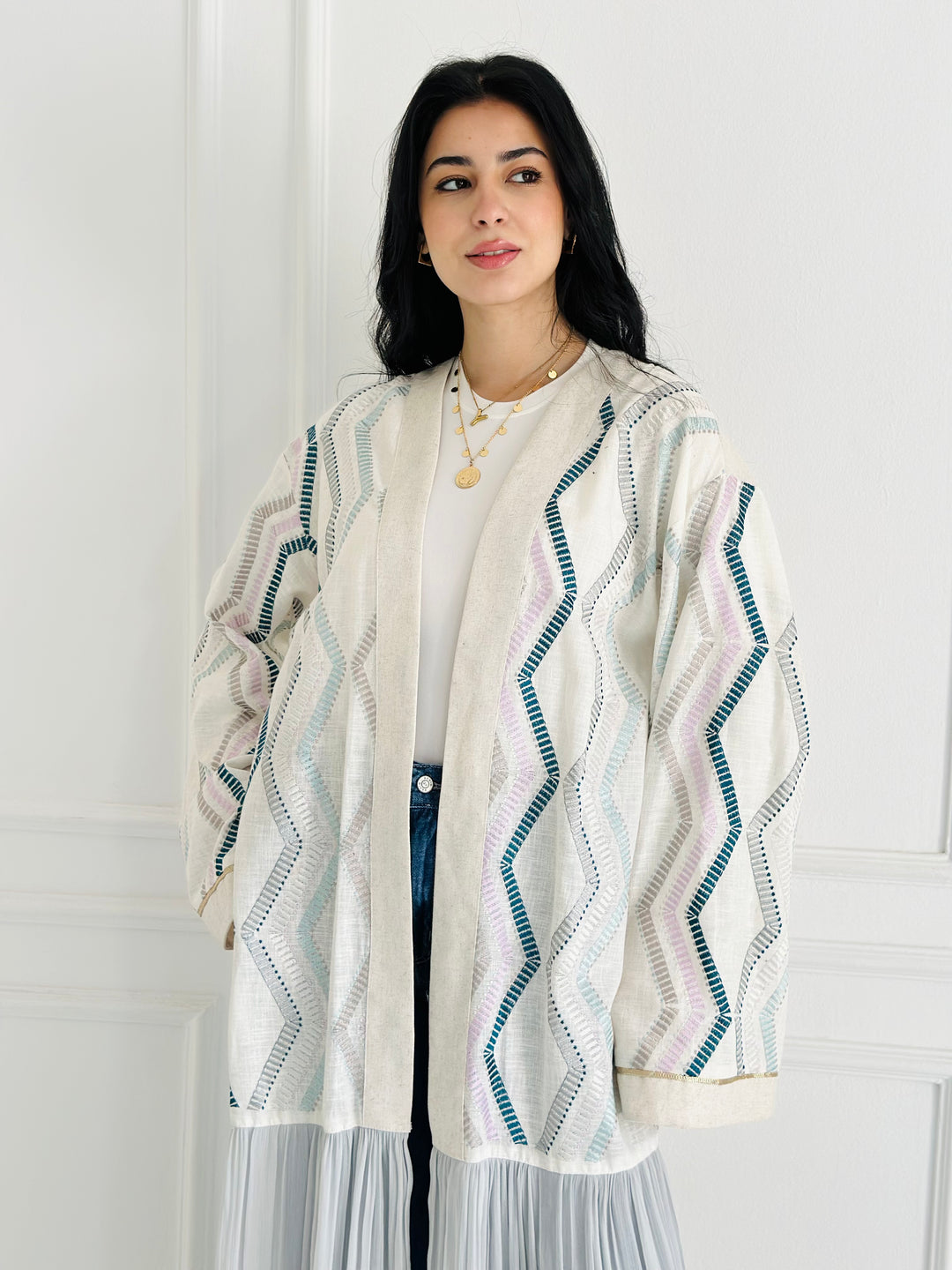 Sapphire Nights kimono