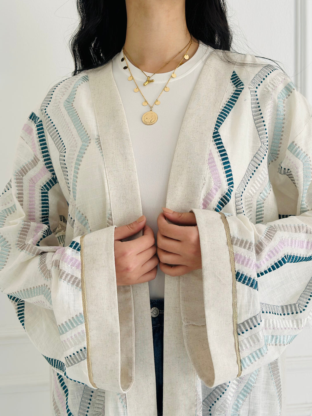 Sapphire Nights kimono