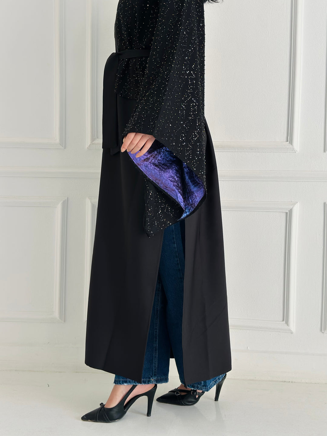 Shimmering Lavender kimono