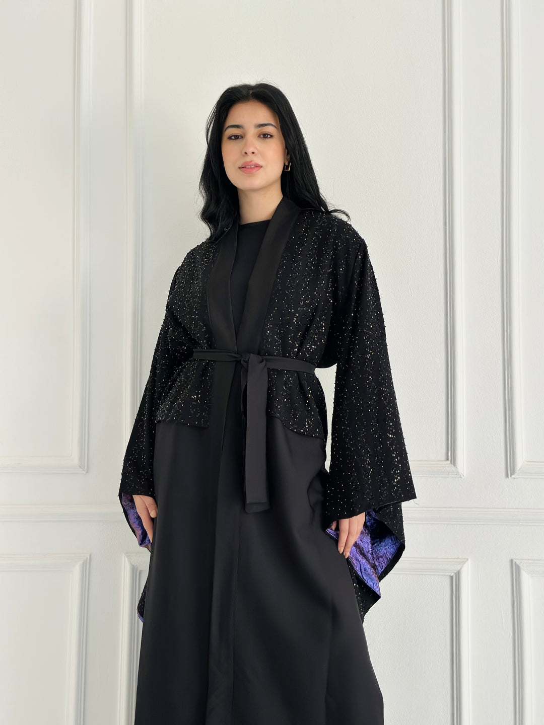 Shimmering Lavender kimono