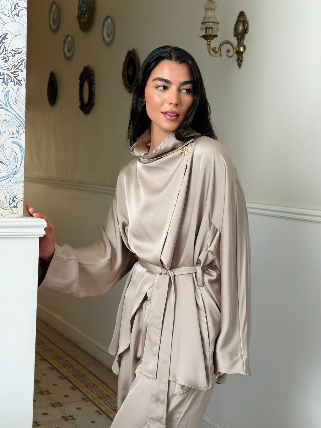 Orchid set -Beige