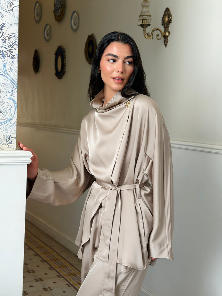 Orchid set -Beige
