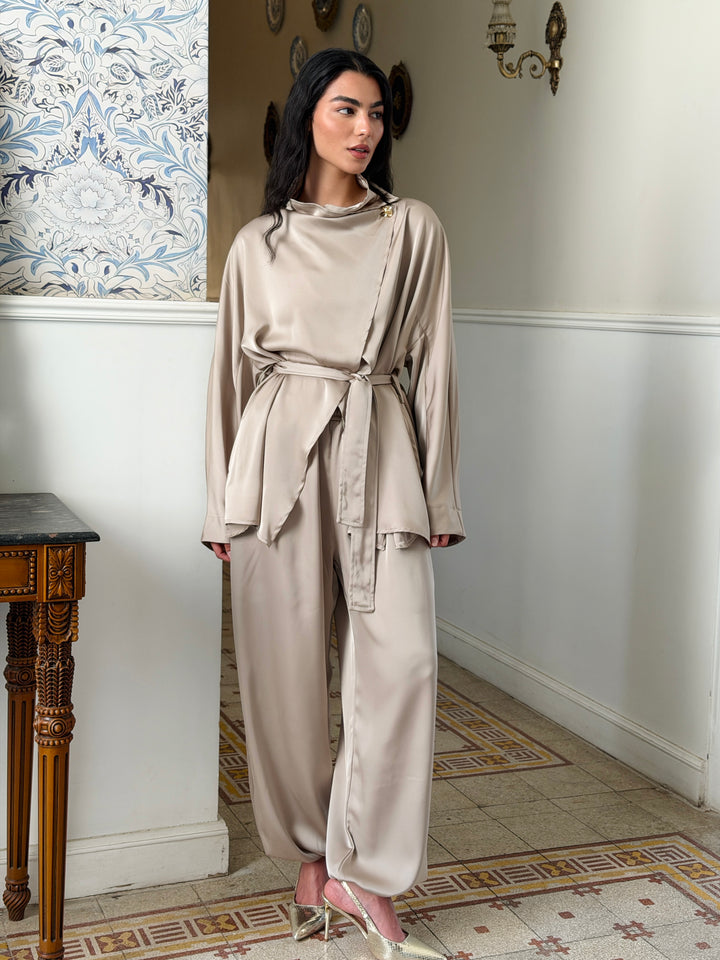 Orchid set -Beige