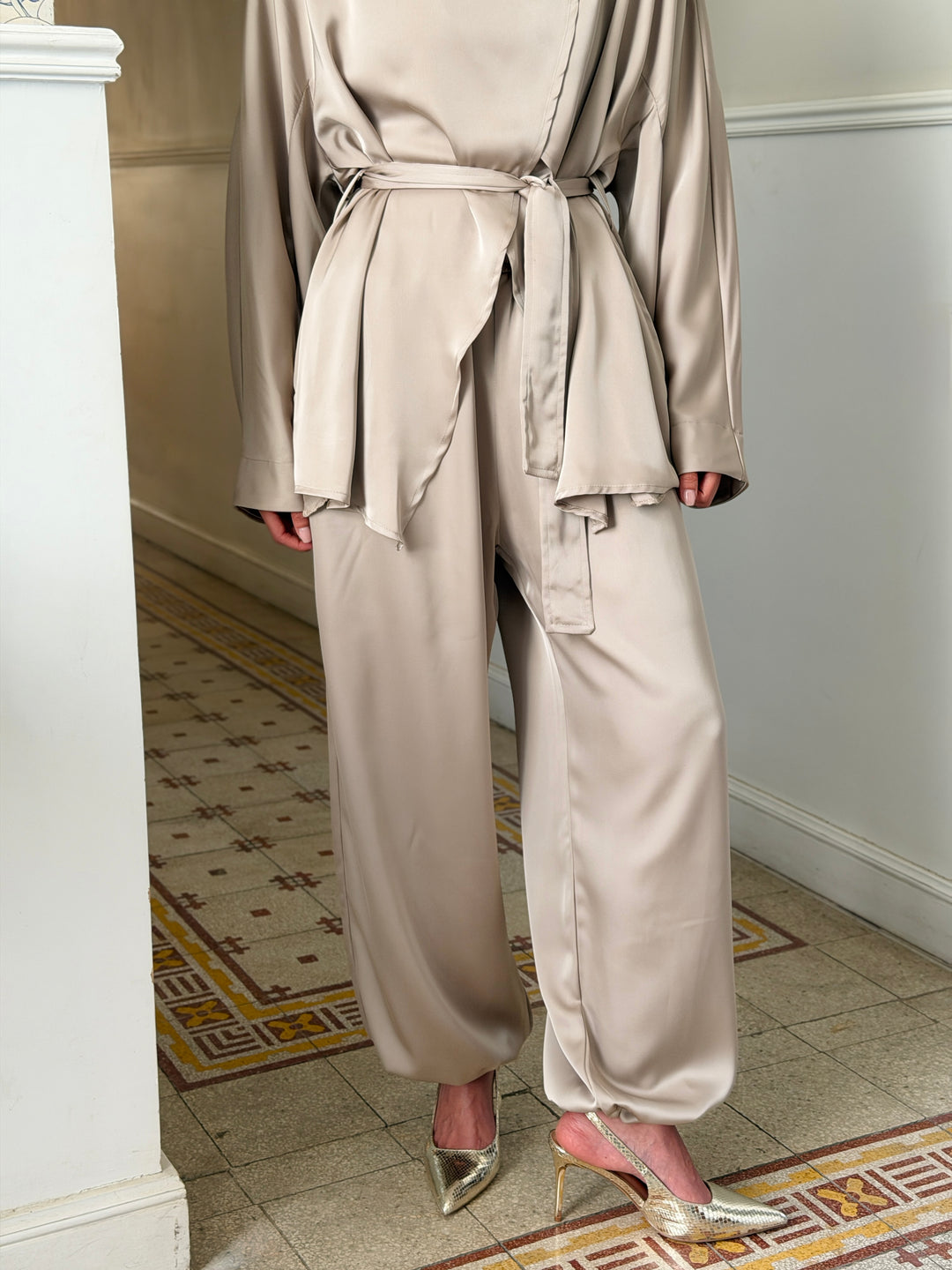 Orchid set -Beige