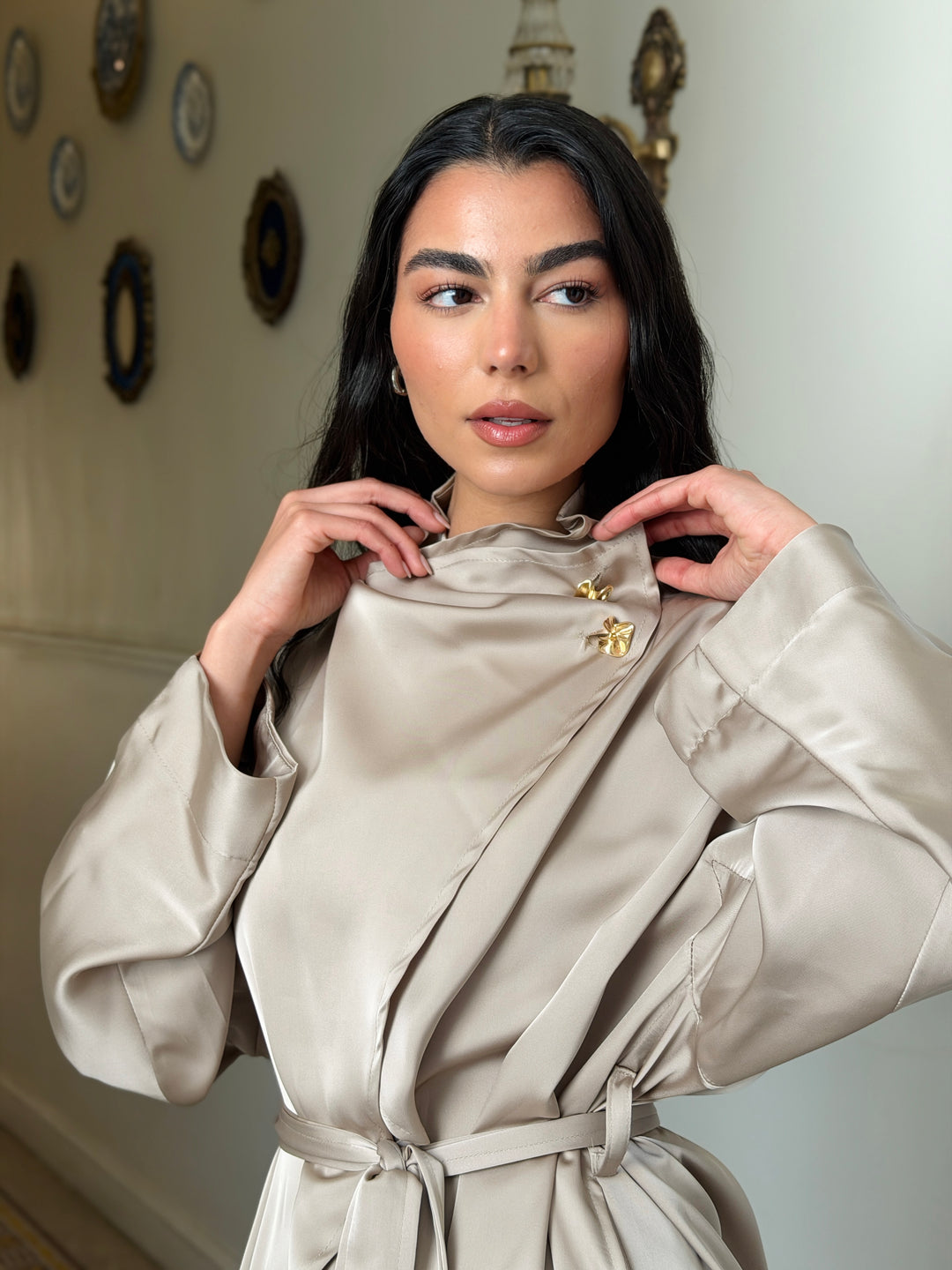 Orchid set -Beige