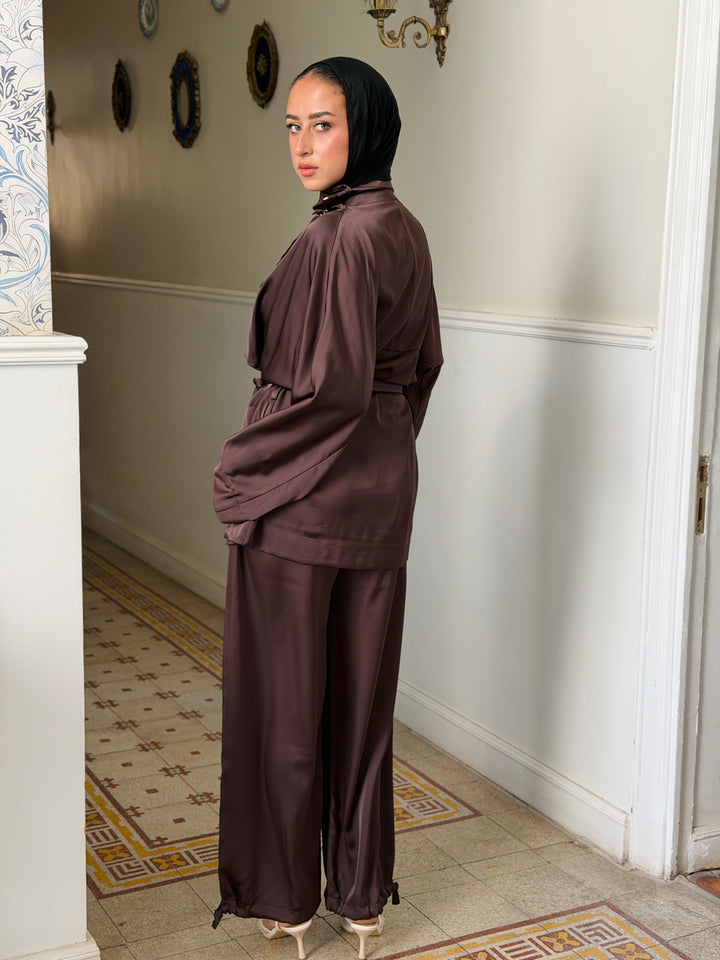 Orchid set -Brown