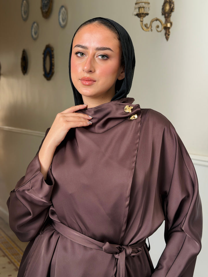 Orchid set -Brown