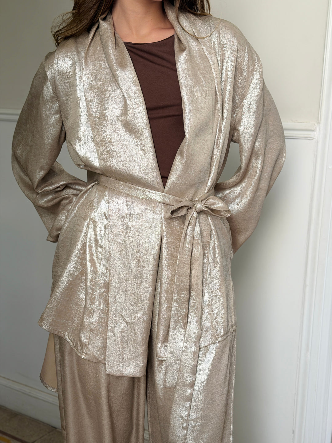 pearl set - Champagne