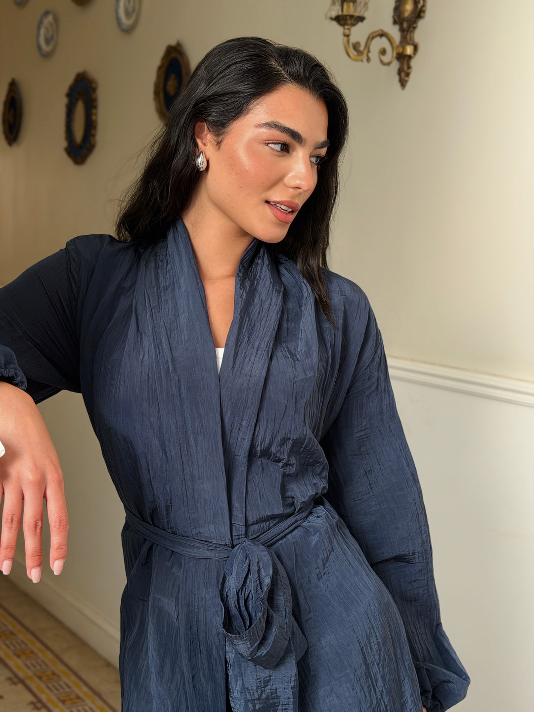 Moon veil set - Airforce blue