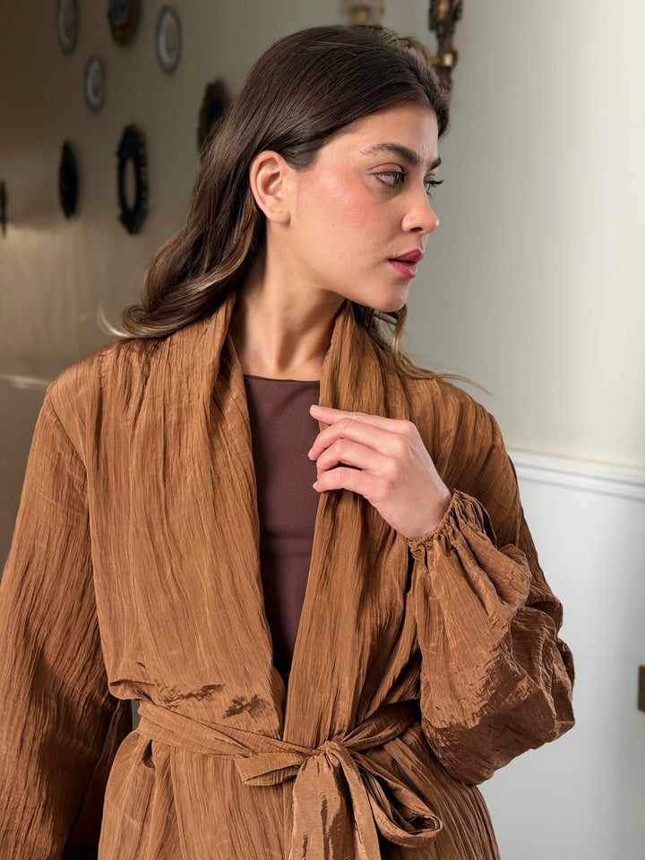 Moon veil set - Light brown