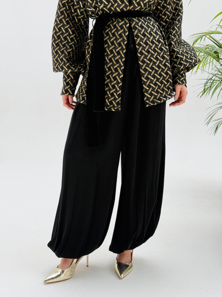 Balloon Pants - Black