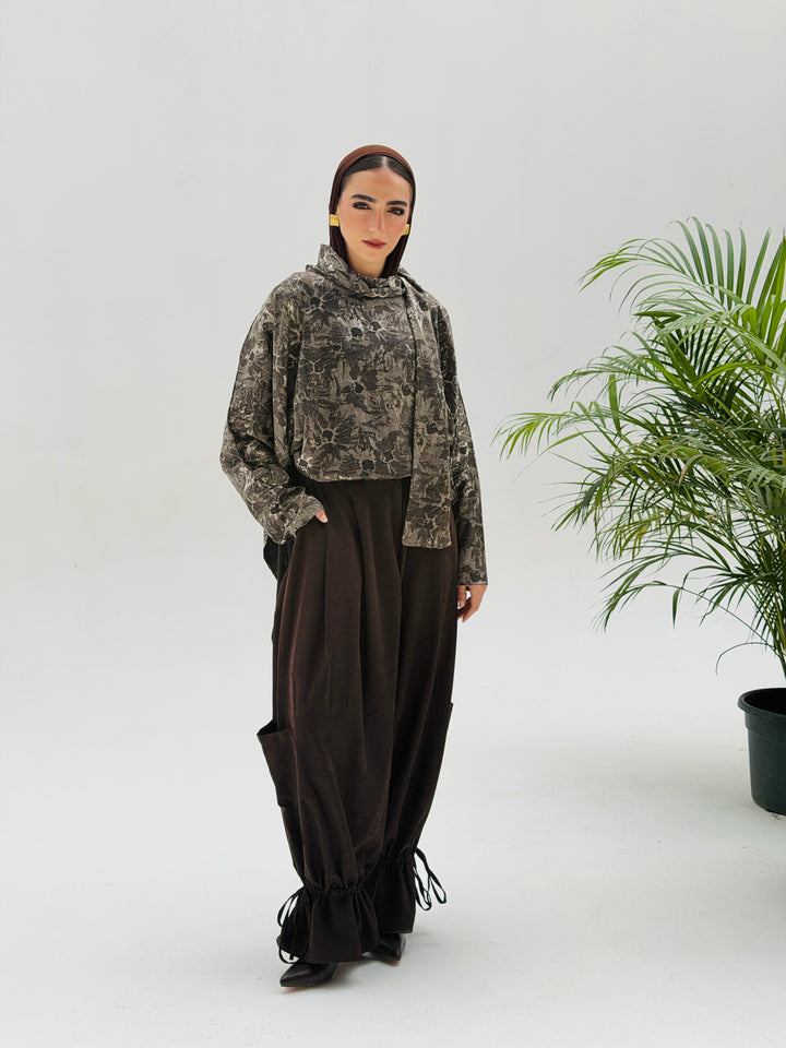 Brown Sandwash Pants