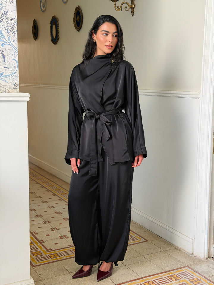 Orchid set -Black