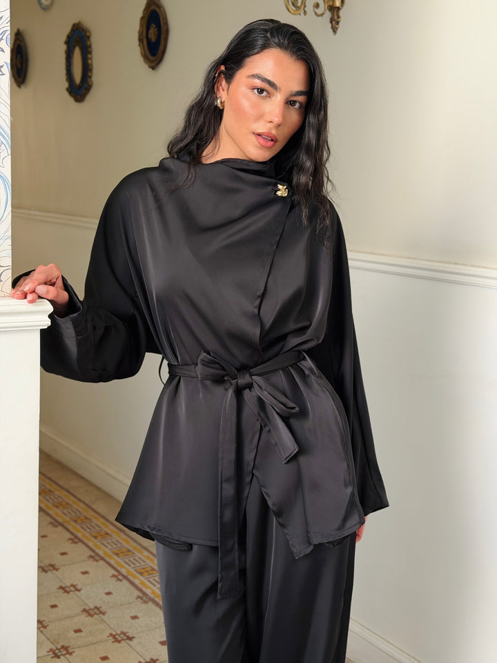 Orchid set -Black