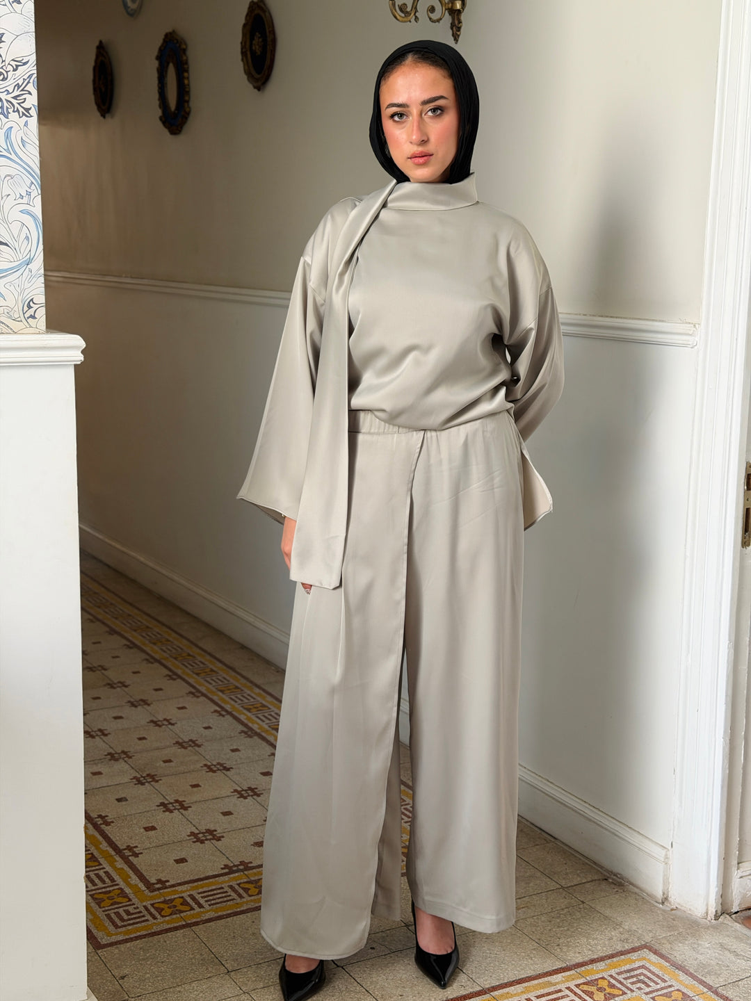 Rose set - light gray