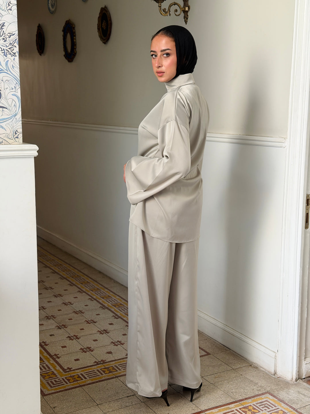 Rose set - light gray