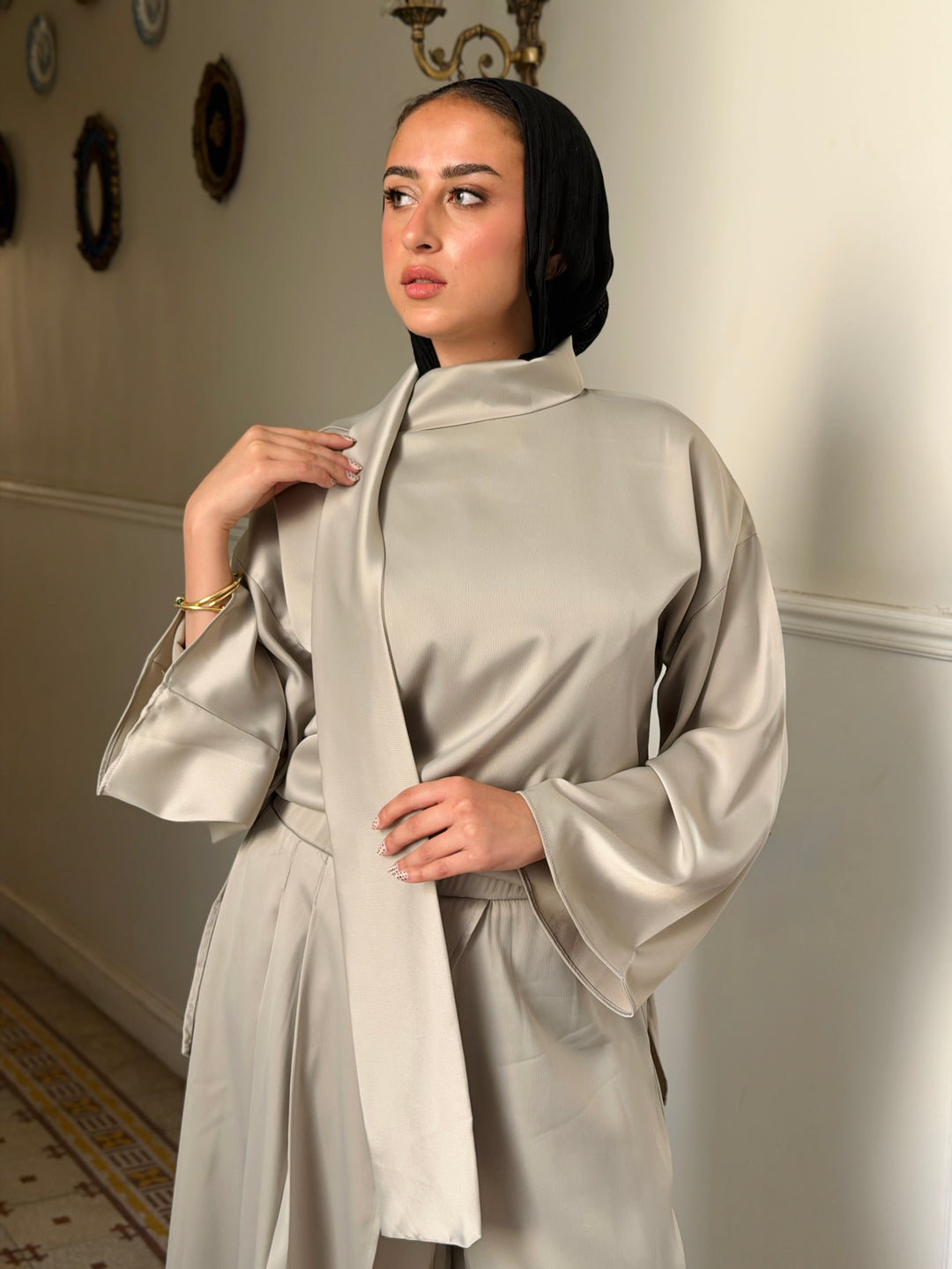 Rose set - light gray