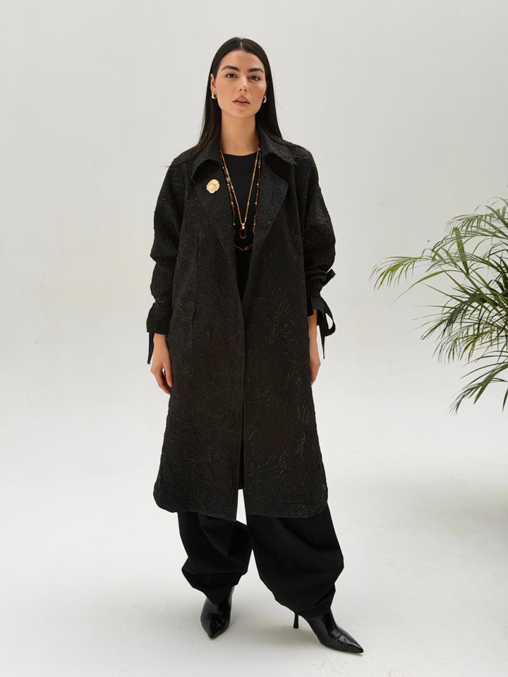 Yalina Long shirt - black