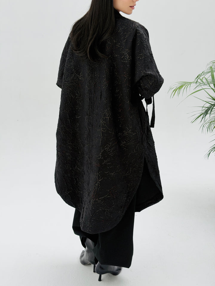 Yalina Long shirt - black